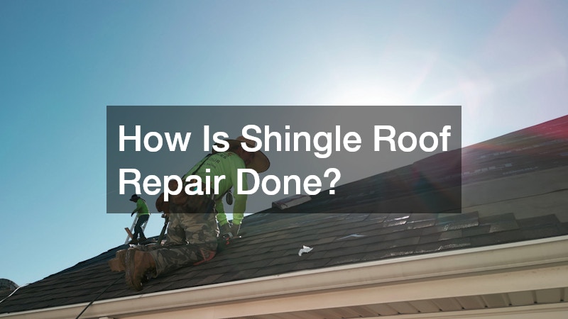 How Is Shingle Roof Repair Done?